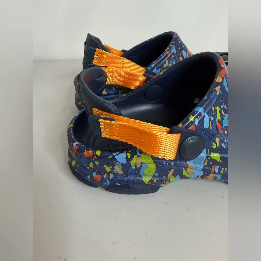 CROCS Childrens Classic All-Terrain Terrazzo Shoes C13